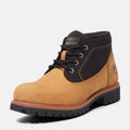 Timberland Mid Lace Chukka Workwear II Herren Stiefel Aus Gelbem Leder