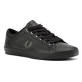 Fred Perry Baseline Herren Schwarz Leder Sneaker