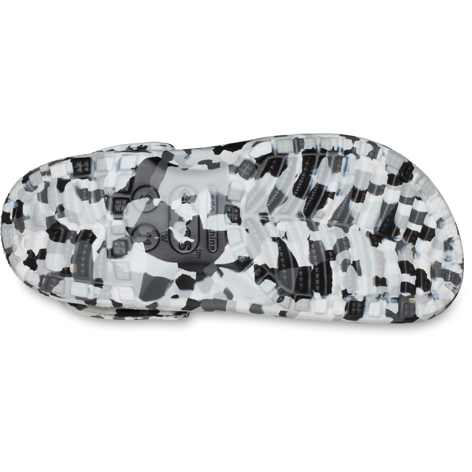 Crocs Classic Confetti Eva Schwarz/Weiß Clogs