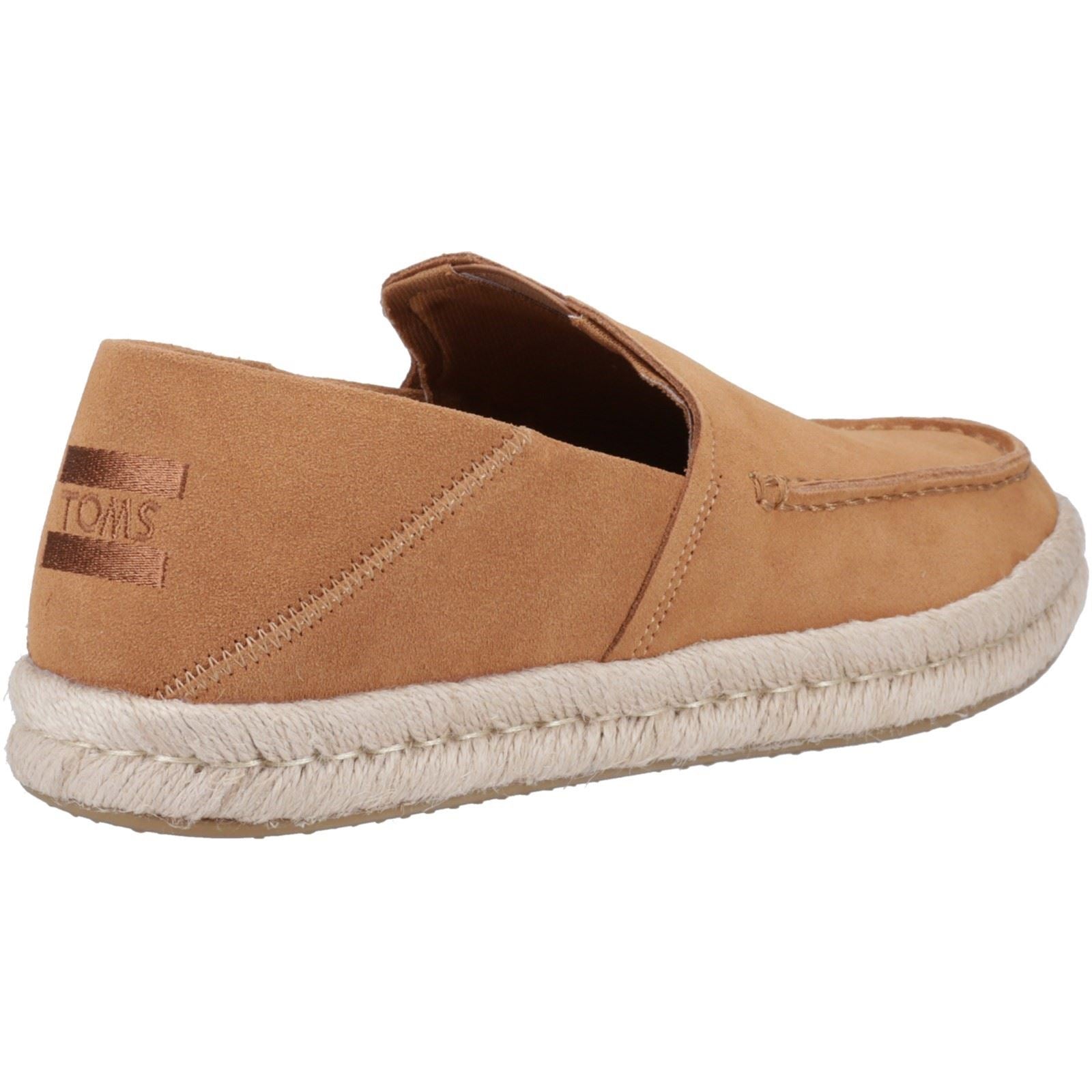 TOMS Alonso Leder Herren Tan Espadrilles