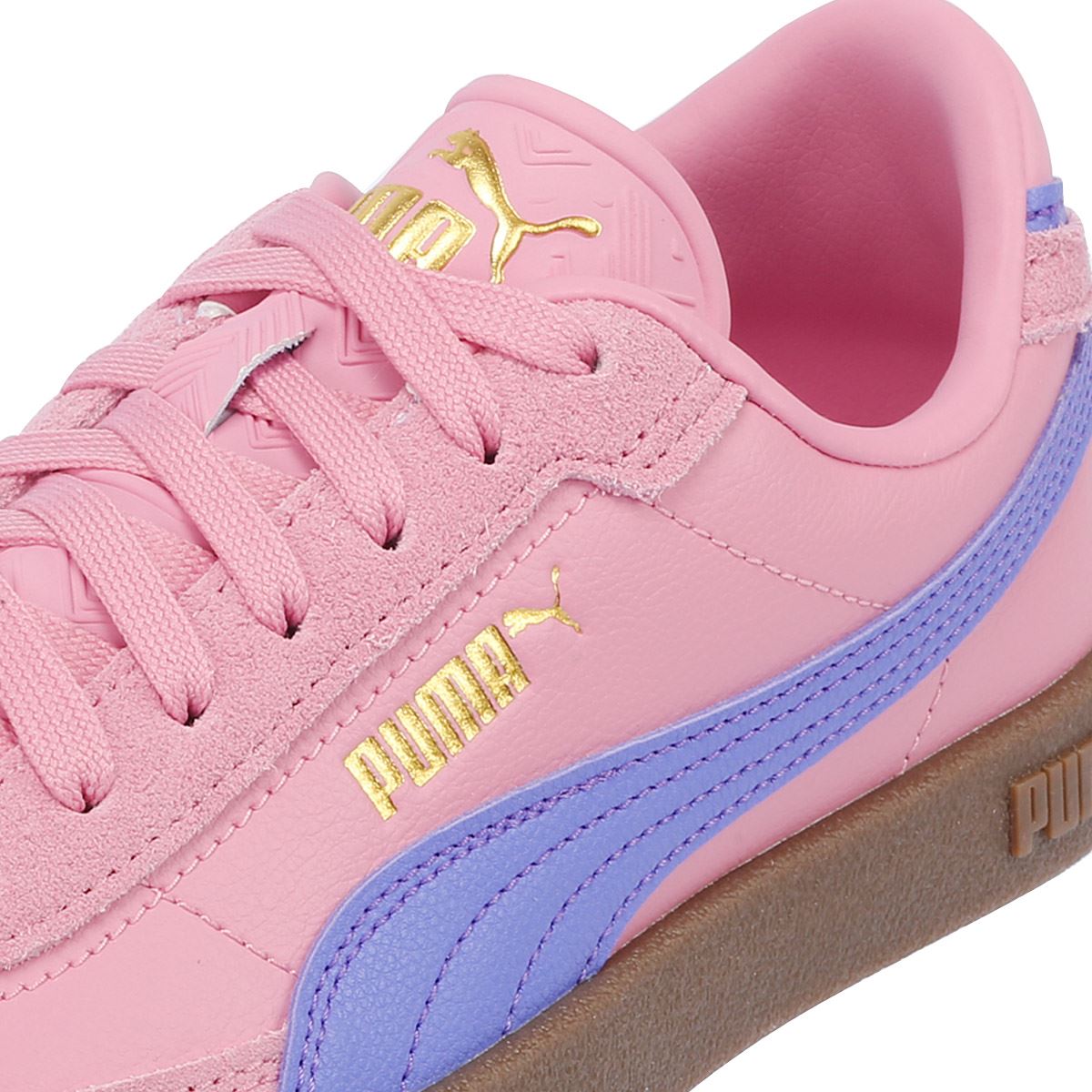 Puma Club II Era Damen Rosa/Lila Wildleder Turnschuhe