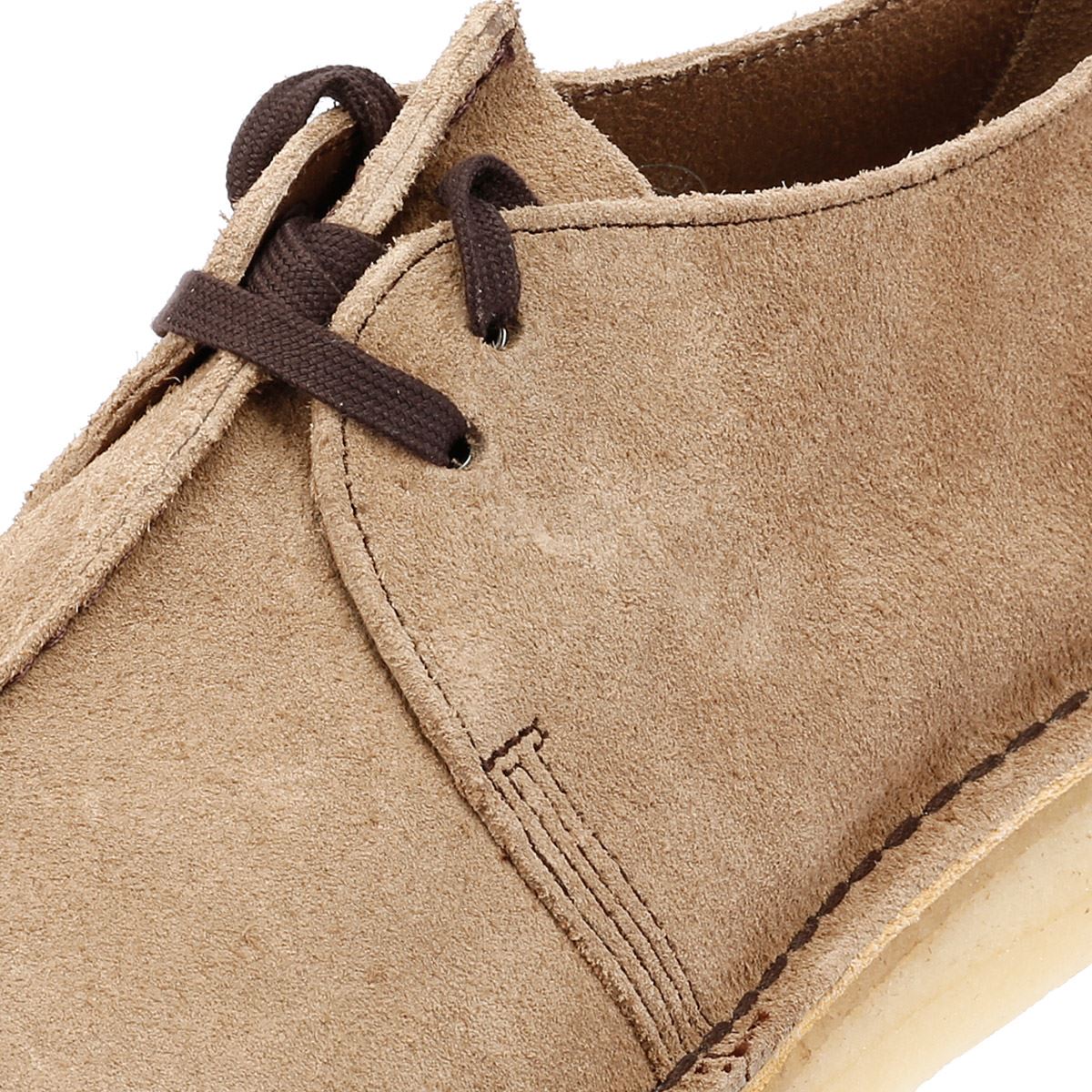 Clarks Originals Desert Trek Wildleder Herren Braune Schnürschuhe