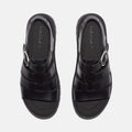 Timberland Clairemont Way Fisherman Damen Sandalen Aus Schwarzem Leder