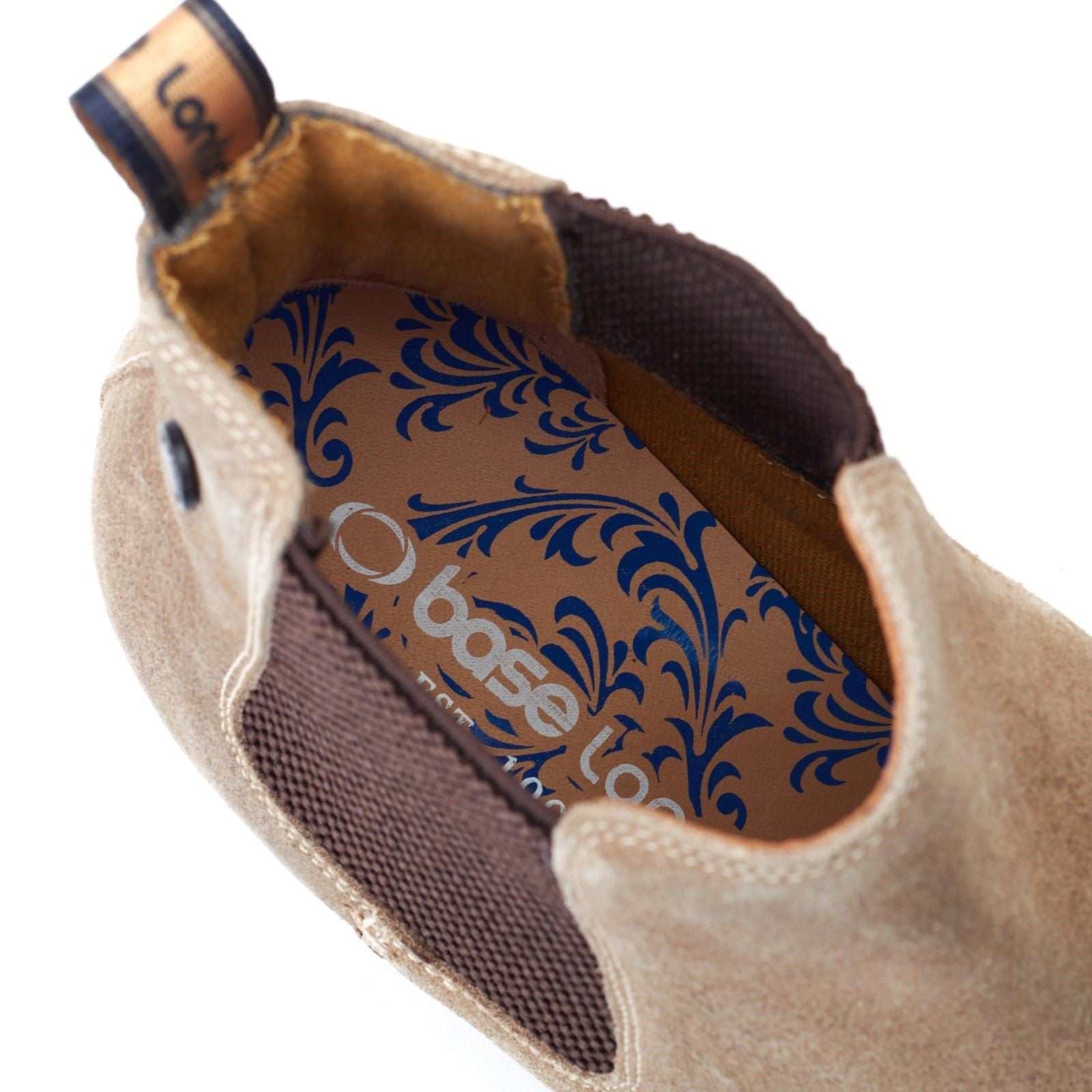 Base London Virgil Leder Sand Herrenstiefel