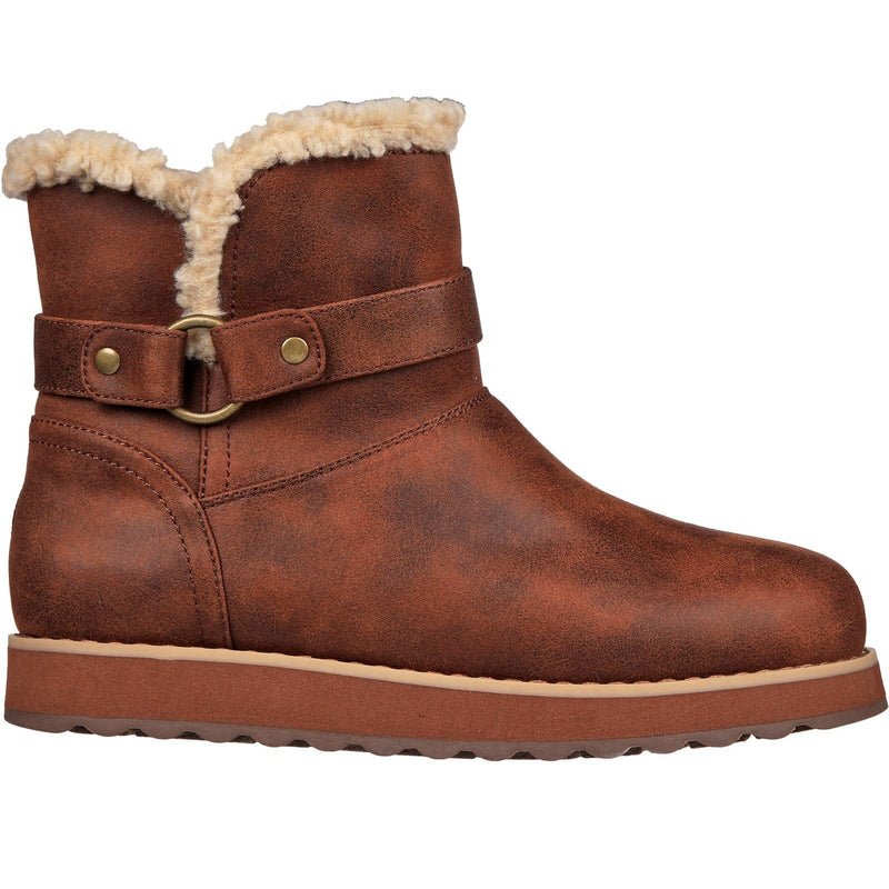 Skechers Keepsakes 2.0 Synthetik Damen Schokoladenstiefel