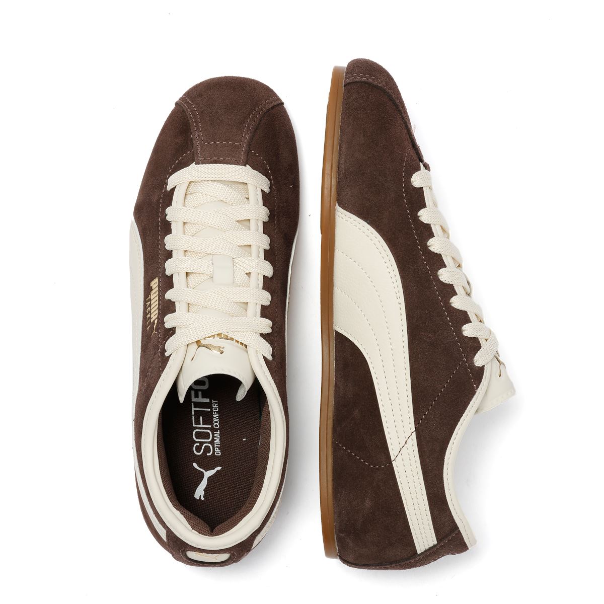 Puma Tackle Wildlederbraune Sneaker