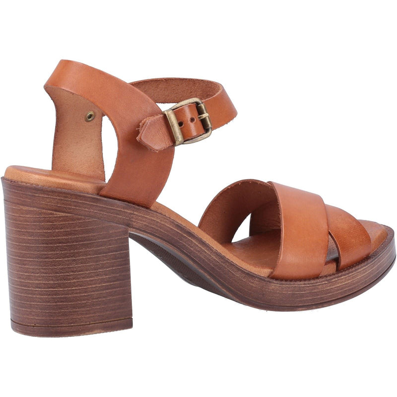 Hush Puppies Georgia Damen Sandalen Aus Leder In Tan
