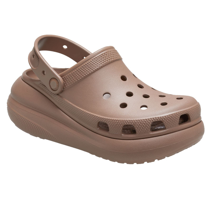 Crocs Classic Crush Eva Damen-Latte-Clogs
