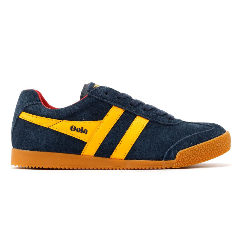 Gola Harrier Damen Wildleder Sneaker In Blau