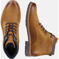 Hush Puppies Joel Leder Herren Kamel Stiefel