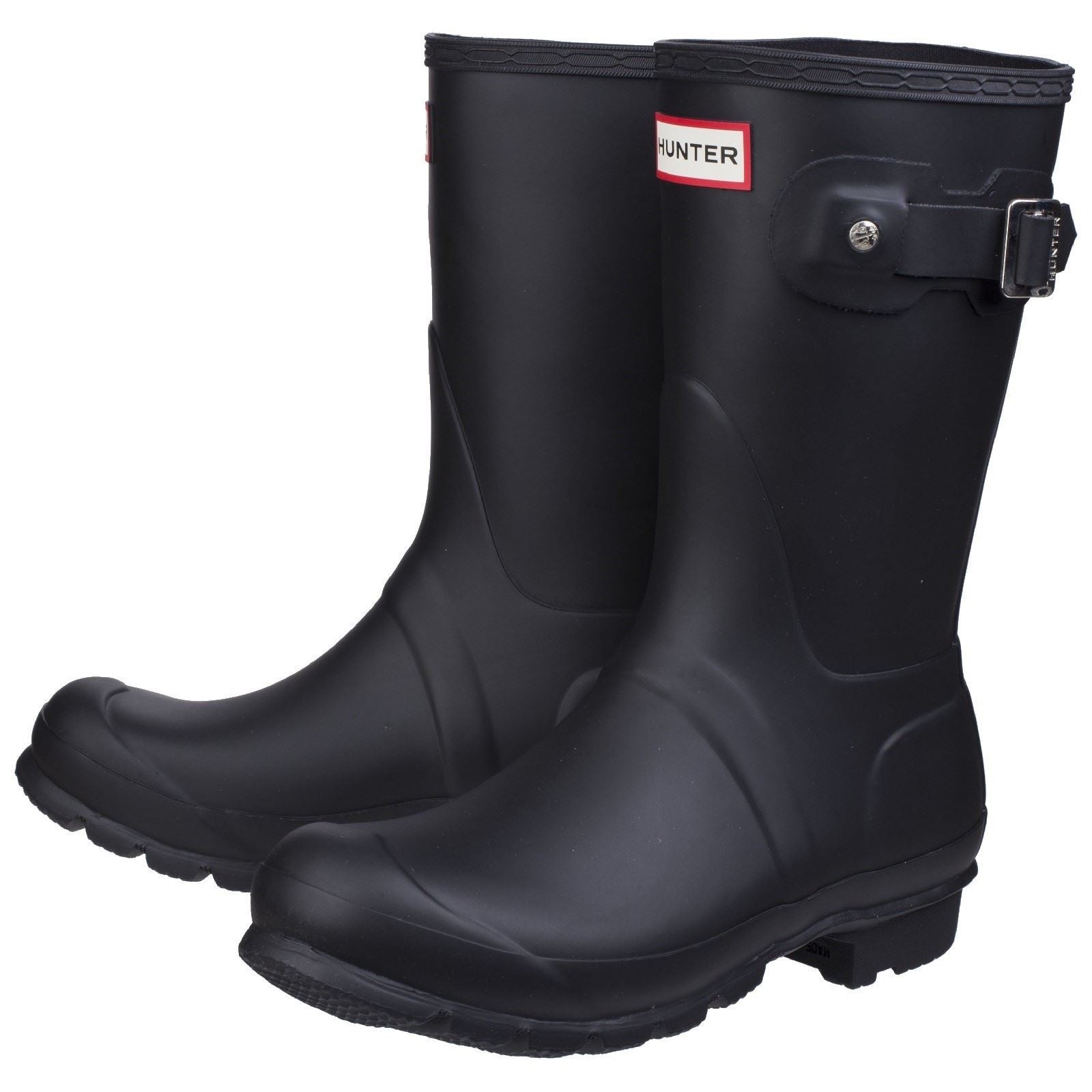 Hunter Original Short Gummistiefel Für Damen In Schwarz