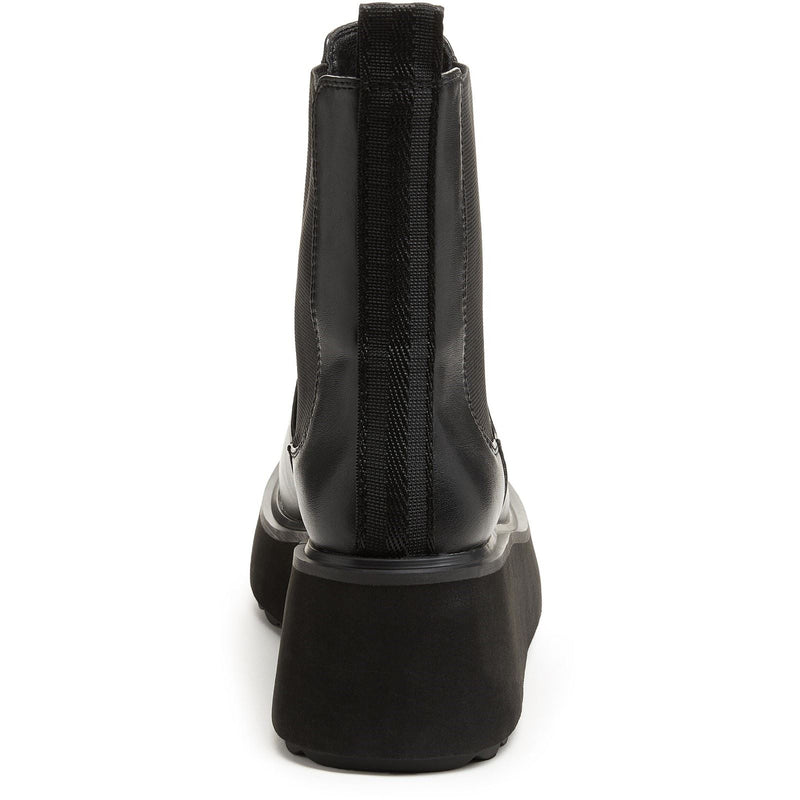 Rocket Dog Heyday Damen Stiefeletten aus schwarzem Polyurethan