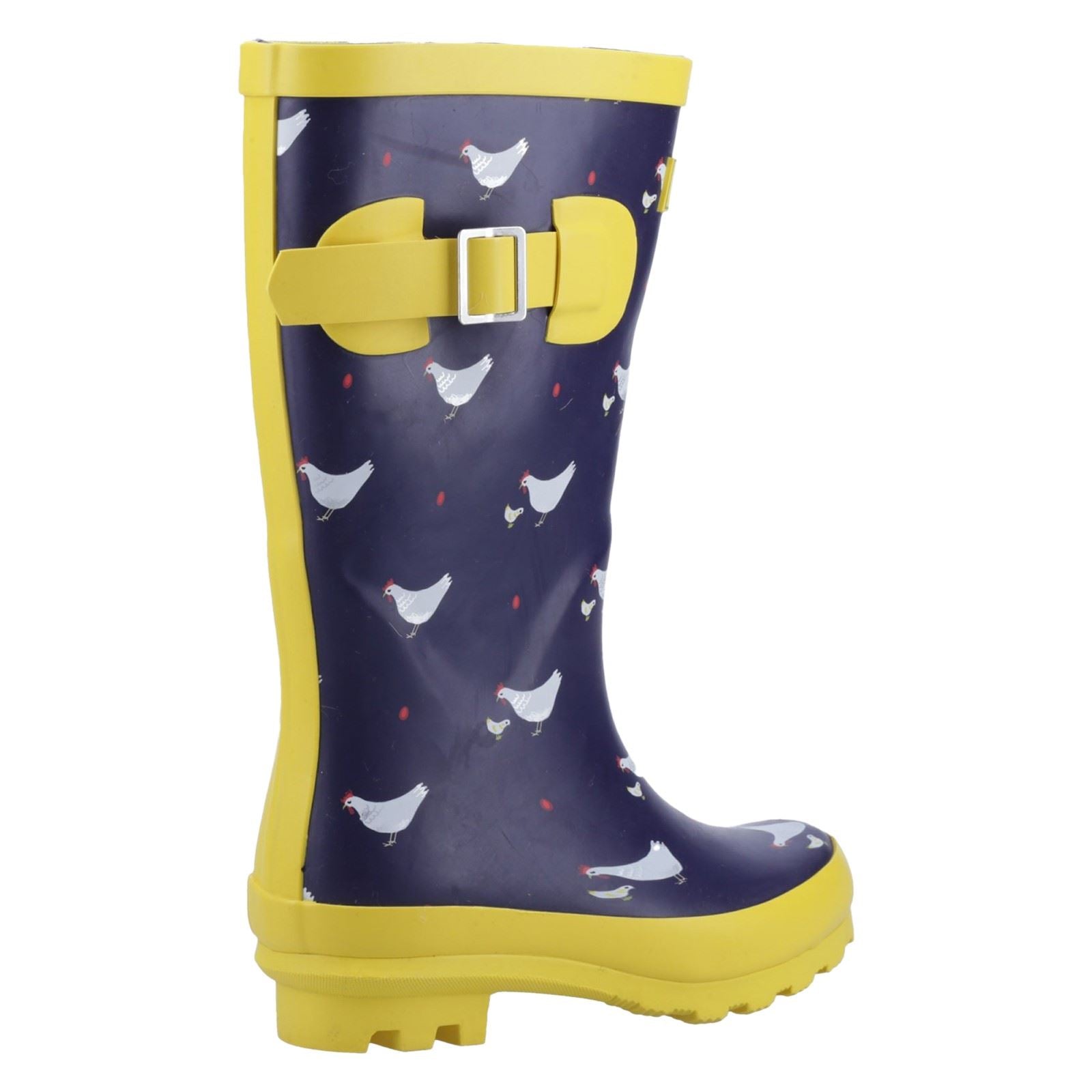 Cotswold Farmyard Junior Gummihuhn Wellington Stiefel