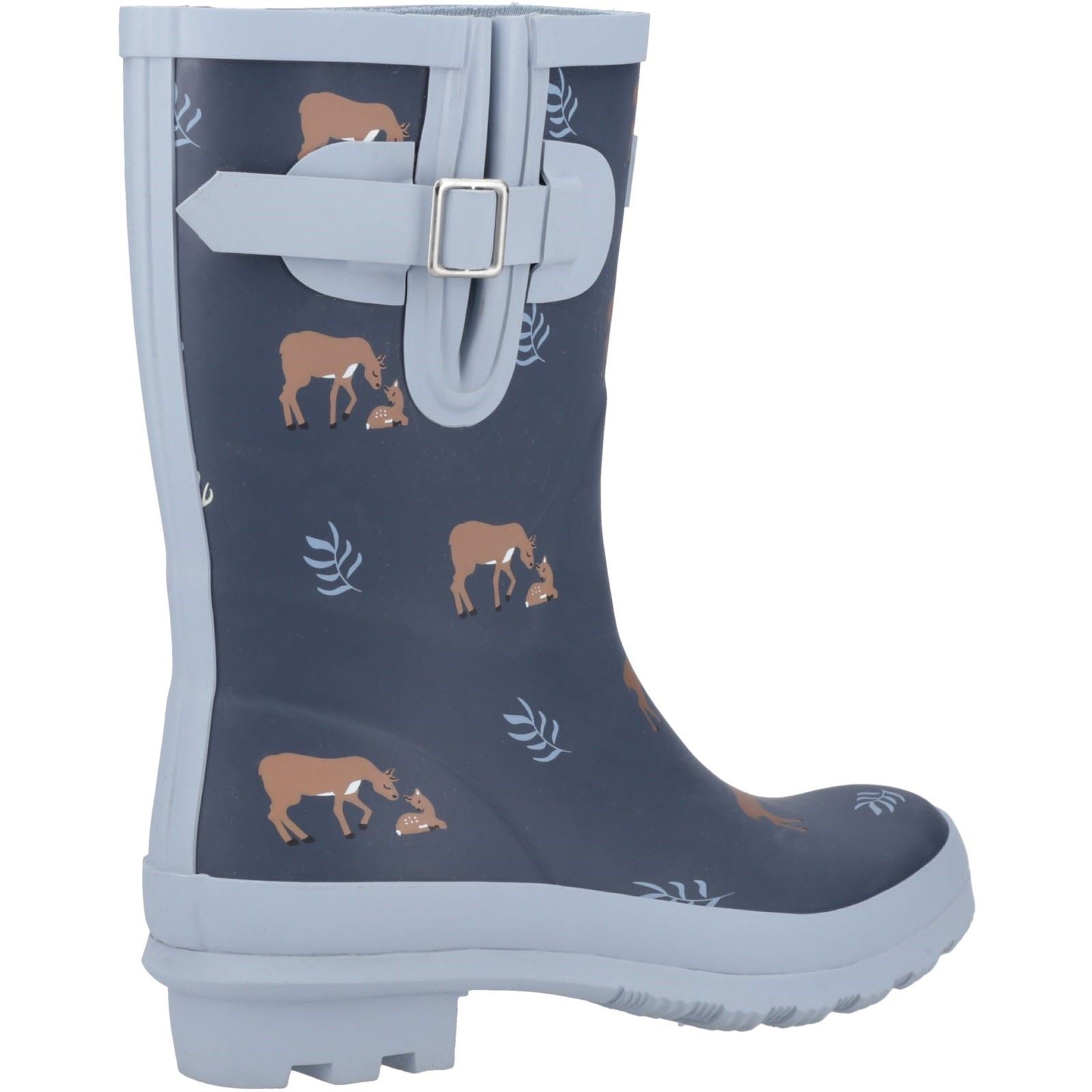 Cotswold Woodland Mid Gummistiefel Für Damen Aus Hirschleder