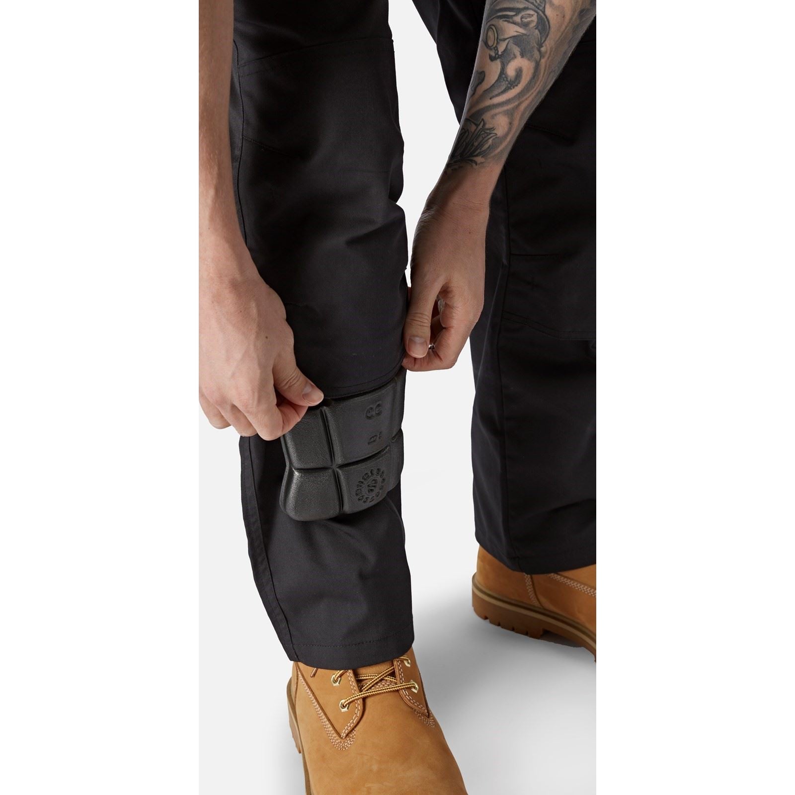 Dickies Action Flex Polyester Herren Schwarze Outdoor Hosen