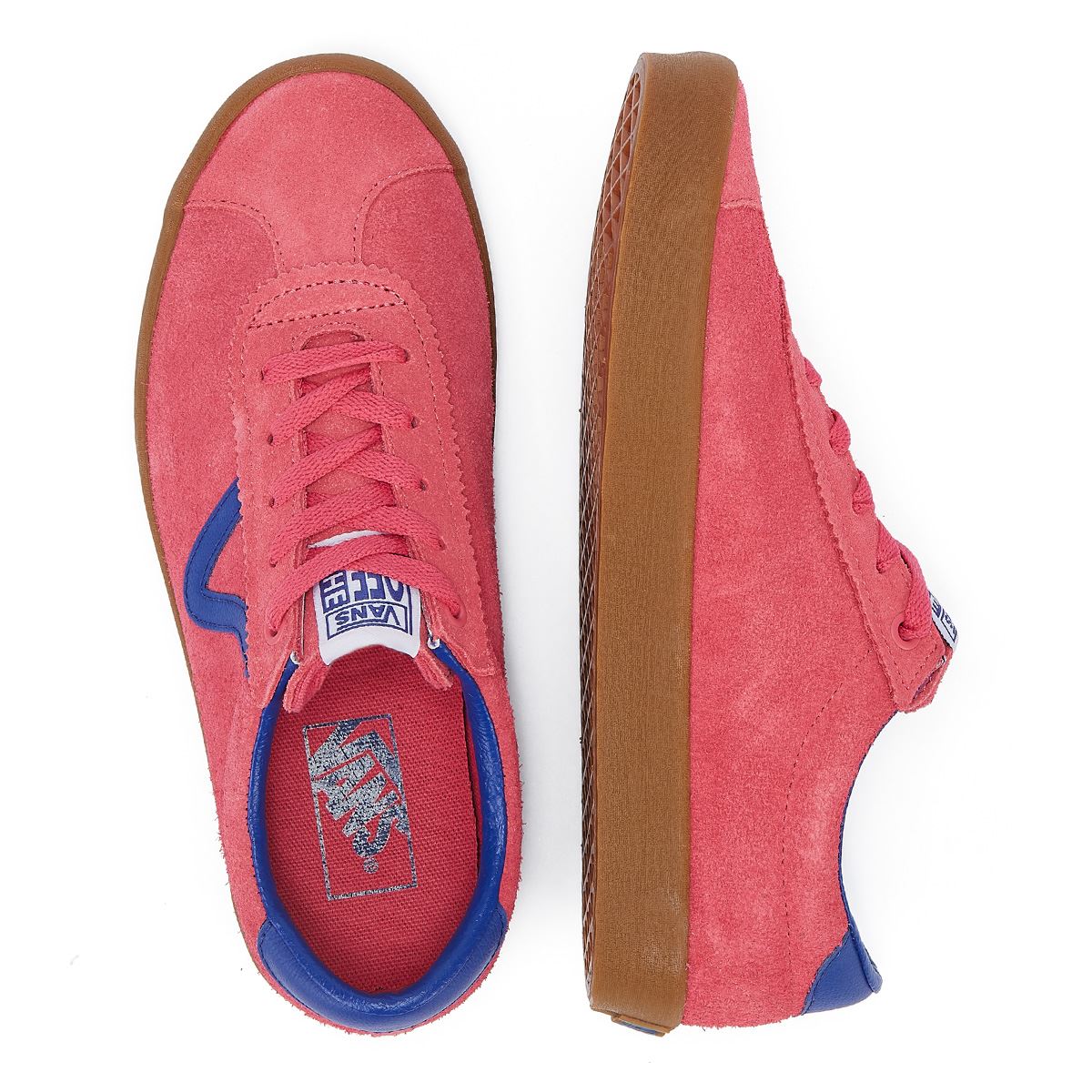 Vans Sport Low Bambino Bambino Geißblatt Veloursleder Turnschuhe