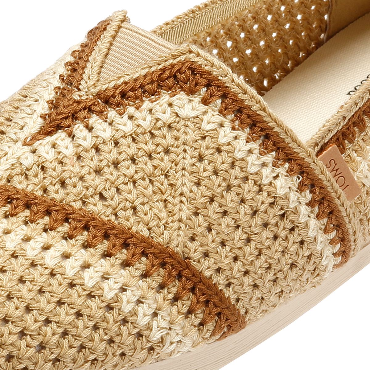 TOMS Alpargata Classic Baumwoll Espadrilles Für Frauen In Beige