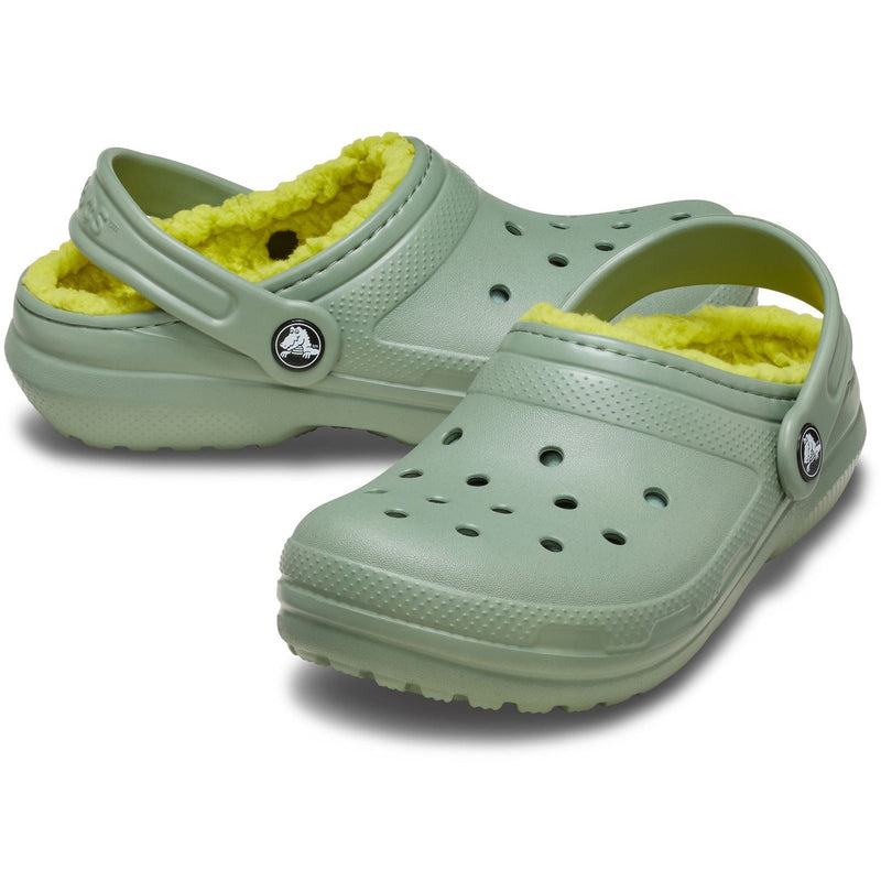 Crocs Classic Lined Thermoplastische Unisex Kindermossclogs