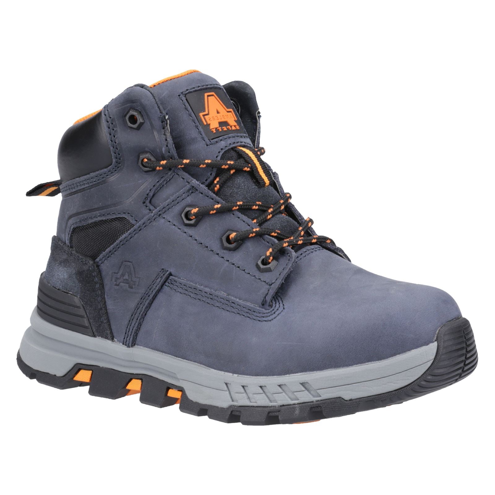 Amblers Safety As613 Elena Leder Damen Marine Sicherheitsschuhe