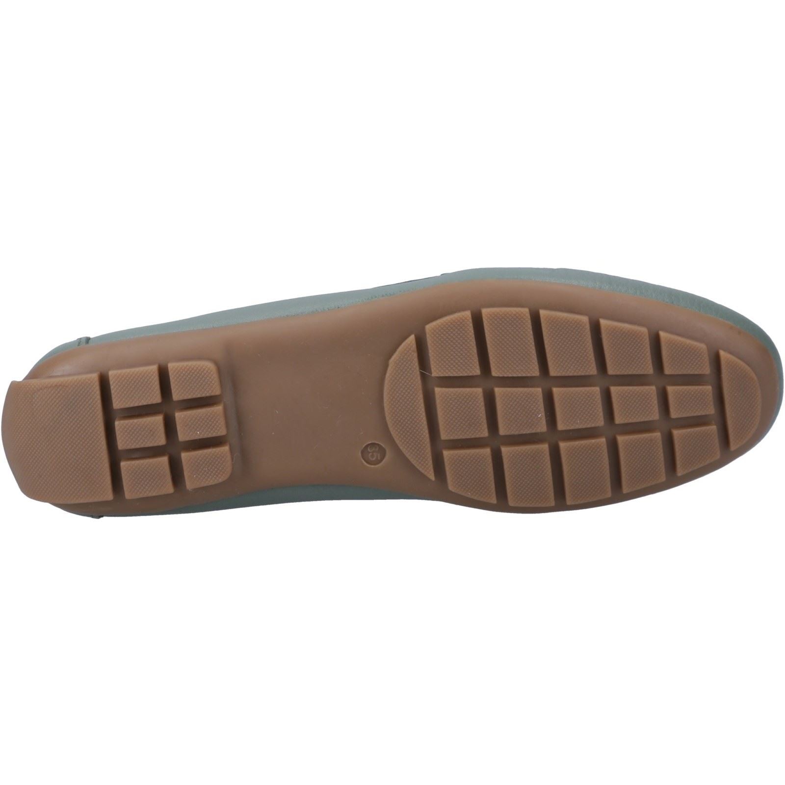 Hush Puppies Eleanor Leder Damen Slipper Sage