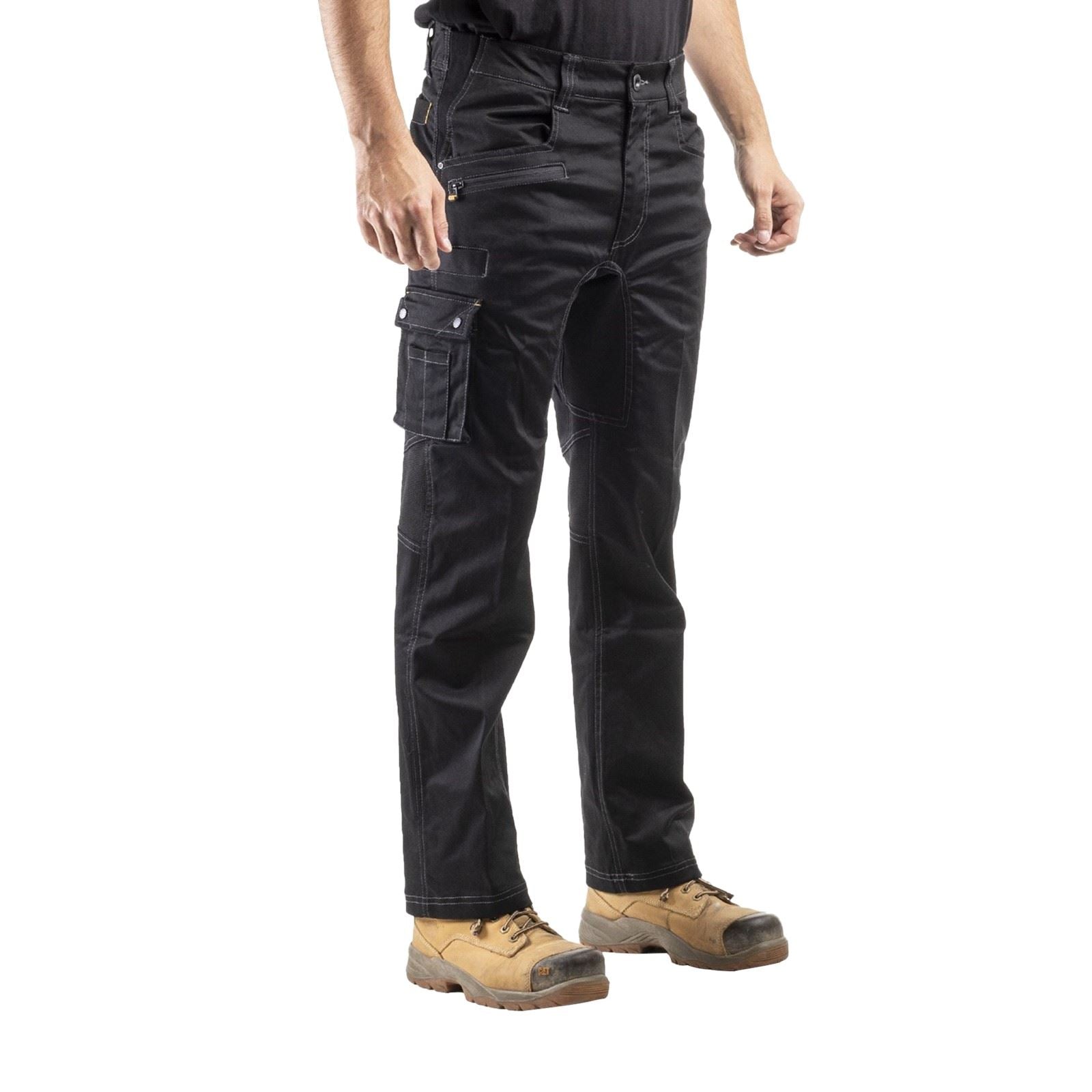 Caterpillar Operator FX Baumwoll Herren Schwarze Farbe Outdoor Hosen