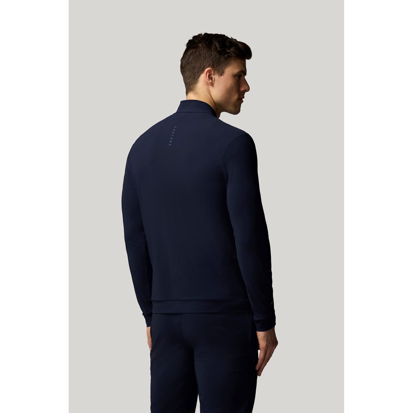 Castore Tech Training Herren Blaue Trainingsjacken