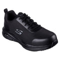 Skechers Workwear Arch Fit SR Ringstap Textil Herren Schwarze Sicherheits-Sneaker