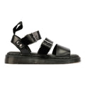 Dr. Martens Gryphon Brando Damen Sandalen Aus Schwarzem Leder