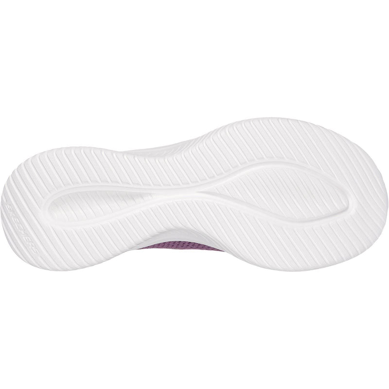 Skechers Ultra Flex 3.0 Easy Win Textile Damensneaker In Lila