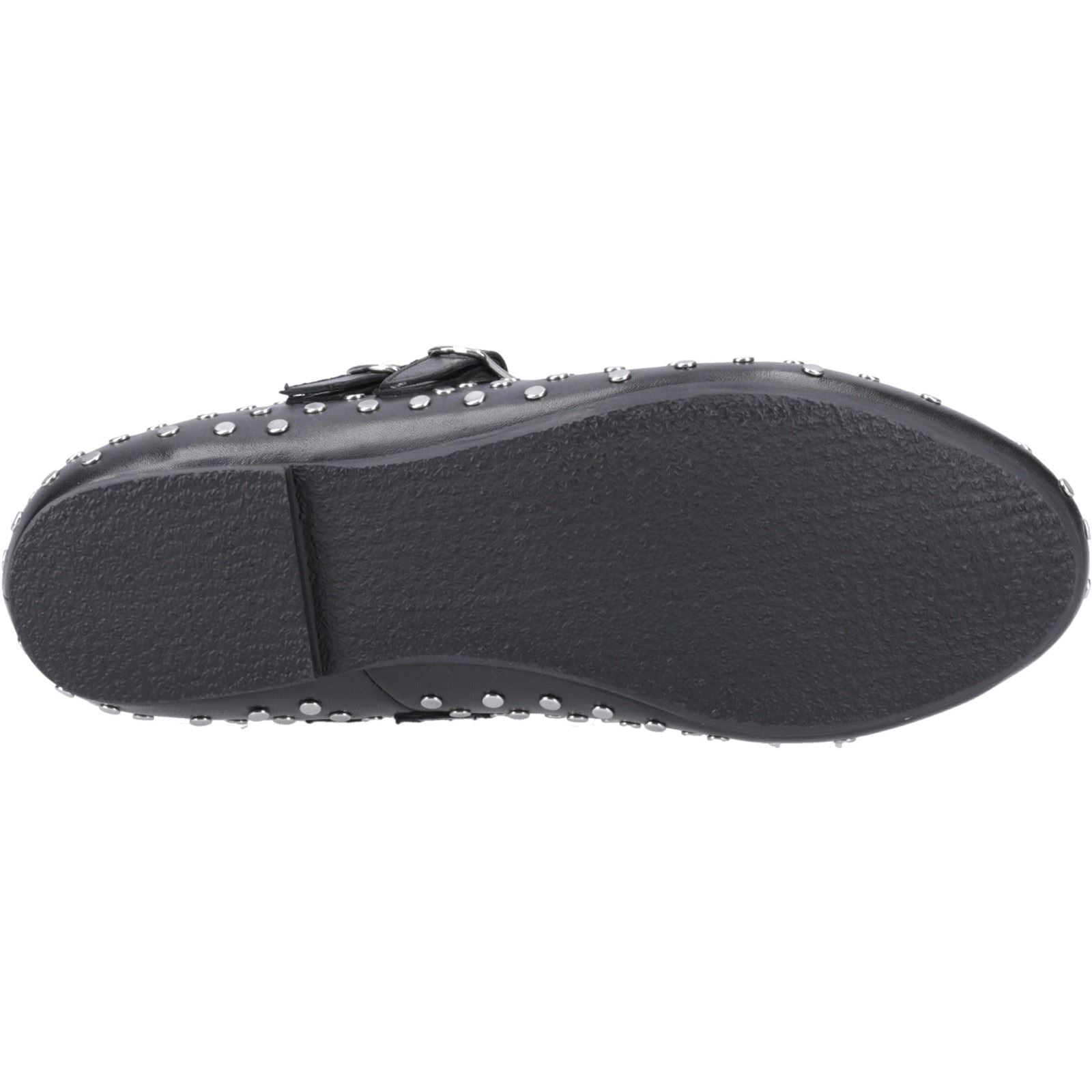 Hush Puppies Nixie Lederschuhe für Damen in Schwarz