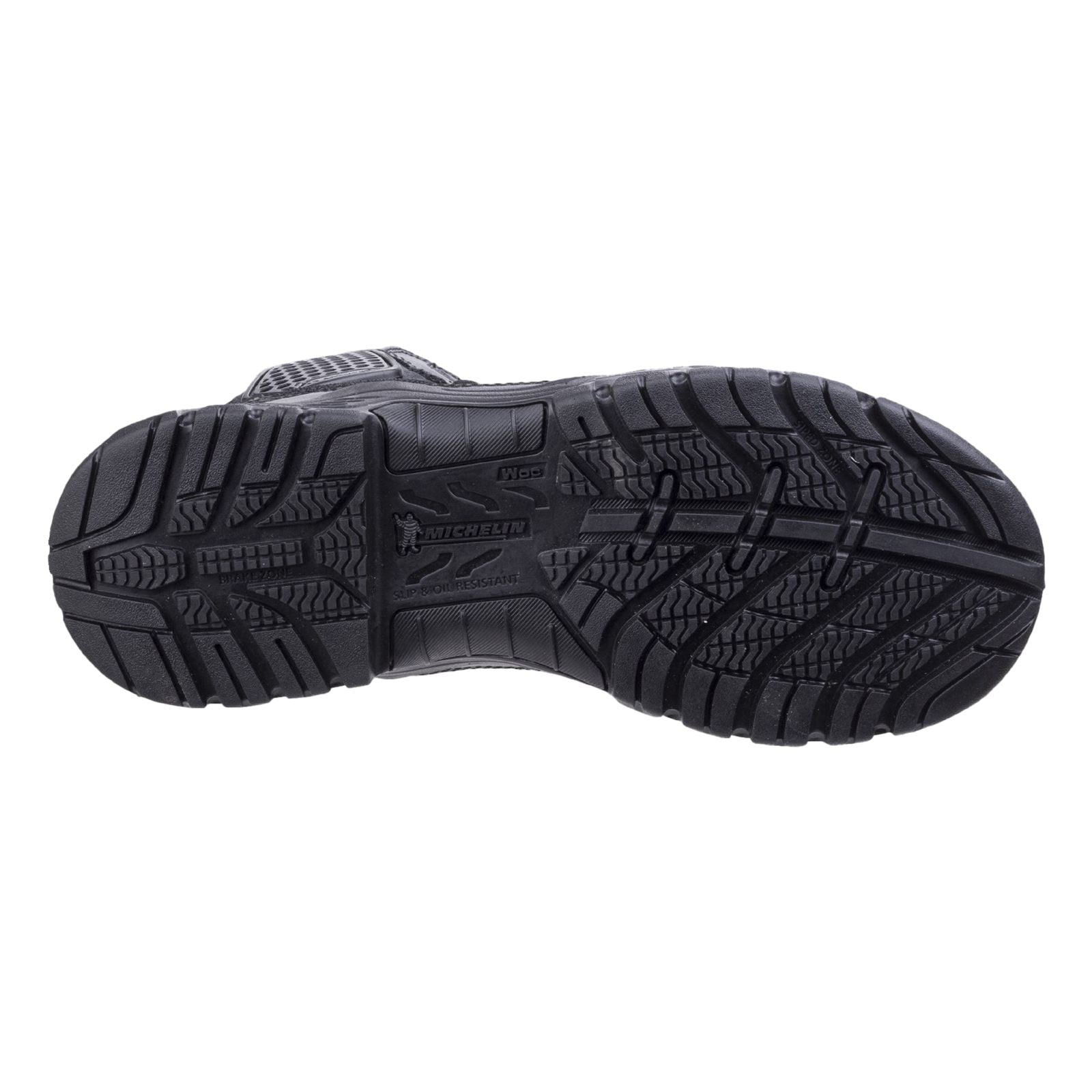 Magnum Strike Force Acht Punkt Null Wp Seitenreißverschluss Leder Schwarz Sicherheitsstiefel