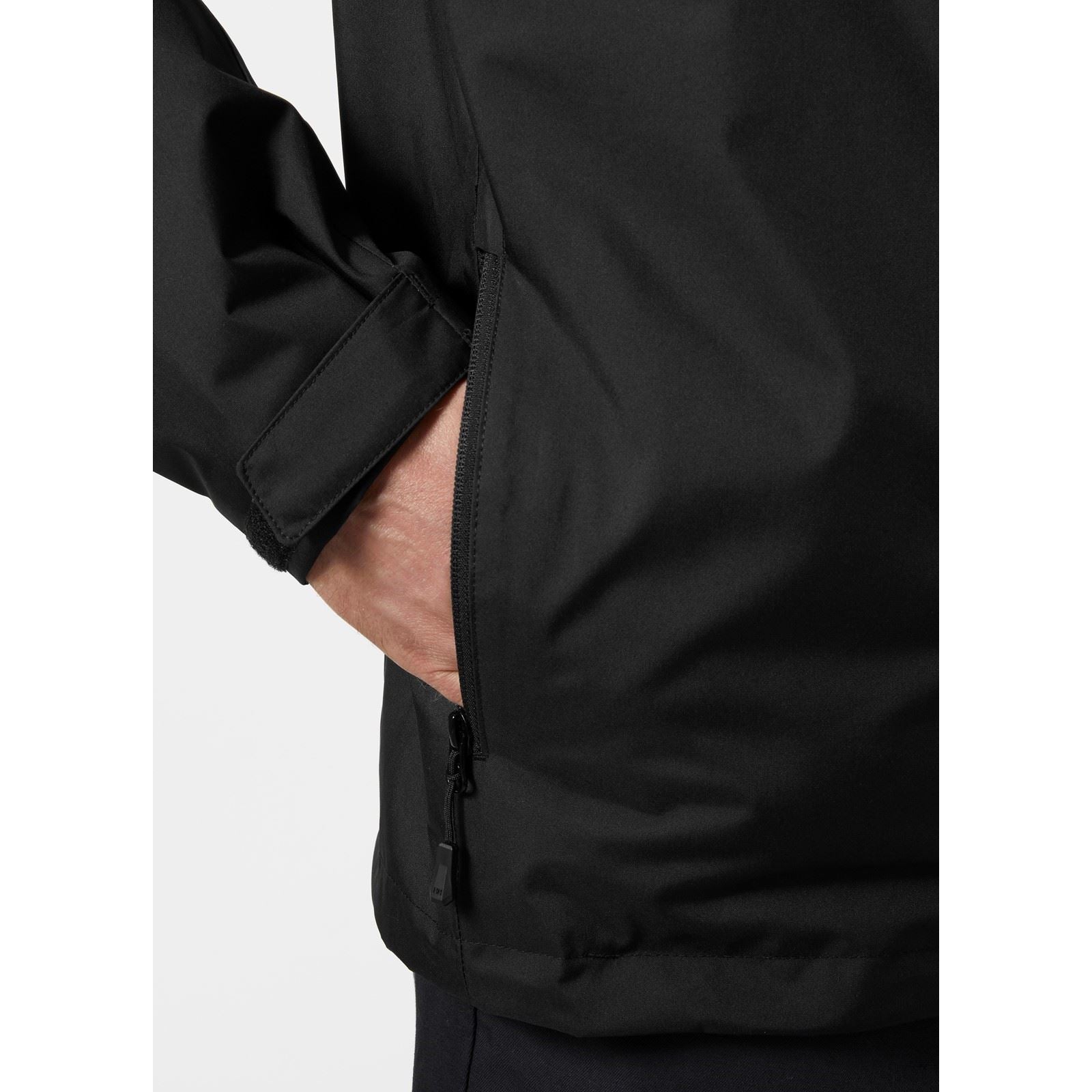 Helly Hansen Sport Crew Hooded Midlayer Sailing 2.1 Herren Schwarze Segeljacke
