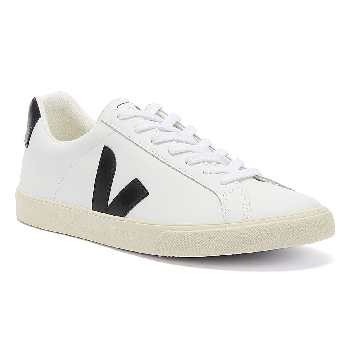 Veja Esplar Herren Extra Weiß/Schwarz Sneakers