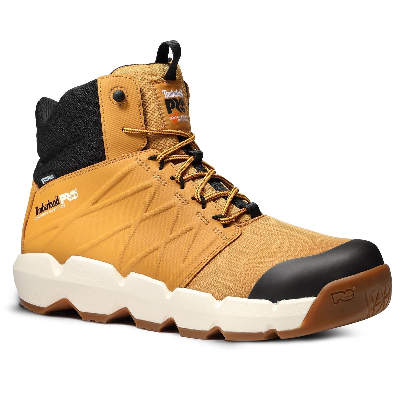 Timberland Pro Morphix 6" Leder Weizen Sicherheitsschuhe