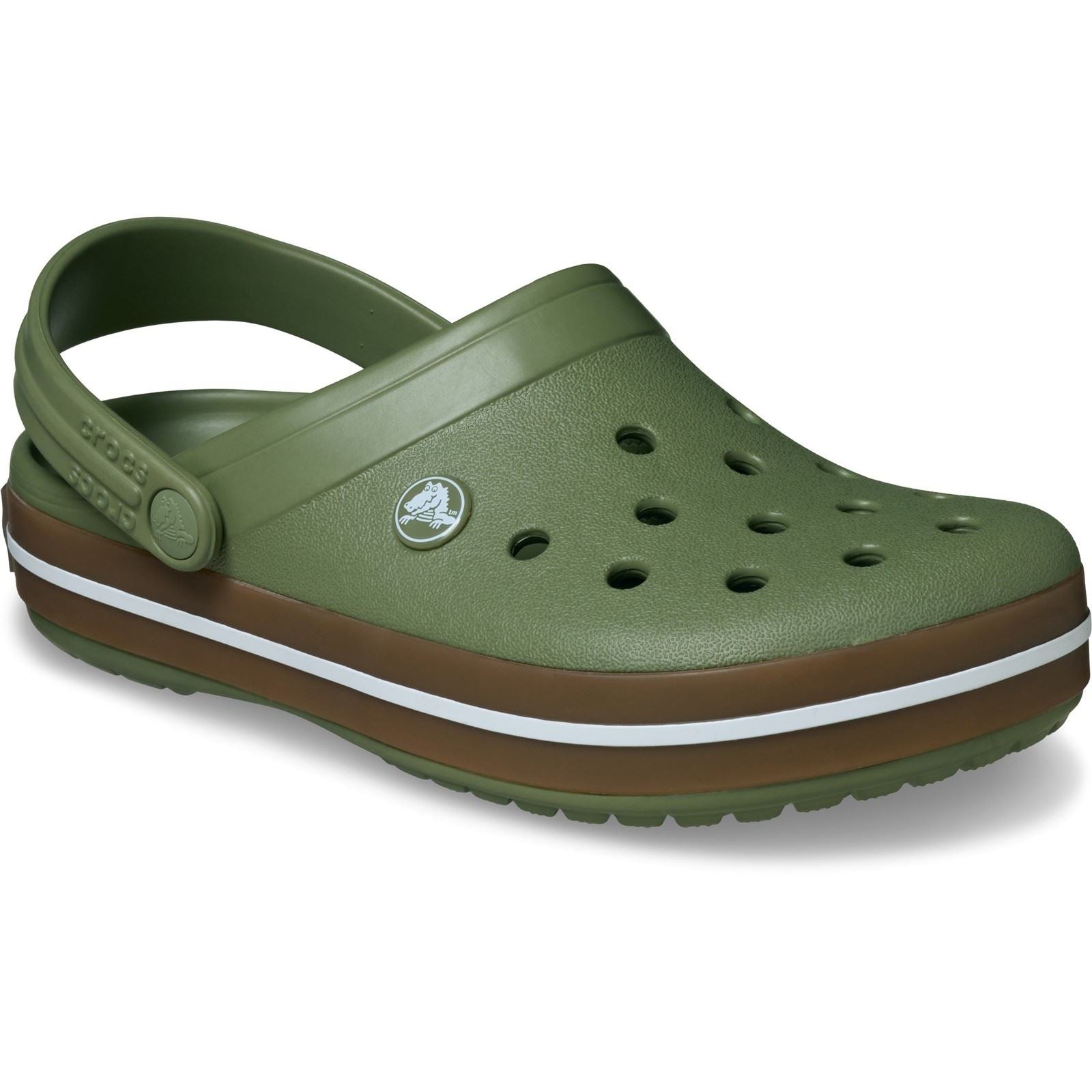 Crocs Crocband Gum Thermoplastische Herren Cargo Clogs