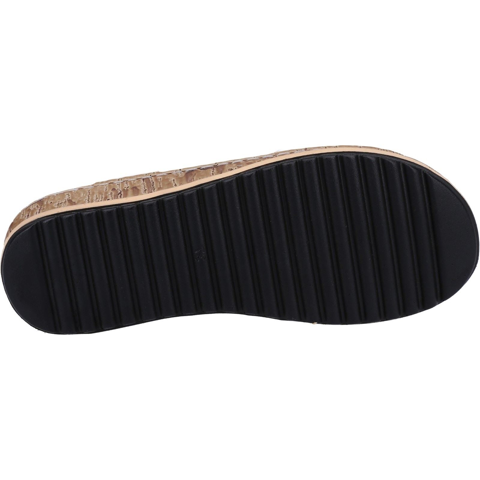Hush Puppies Ellie Damen Sandalen Aus Weißem Leder