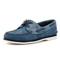 Timberland Classic 2 Eye Lederschuhe Für Herren In Blau Mit Schnürung