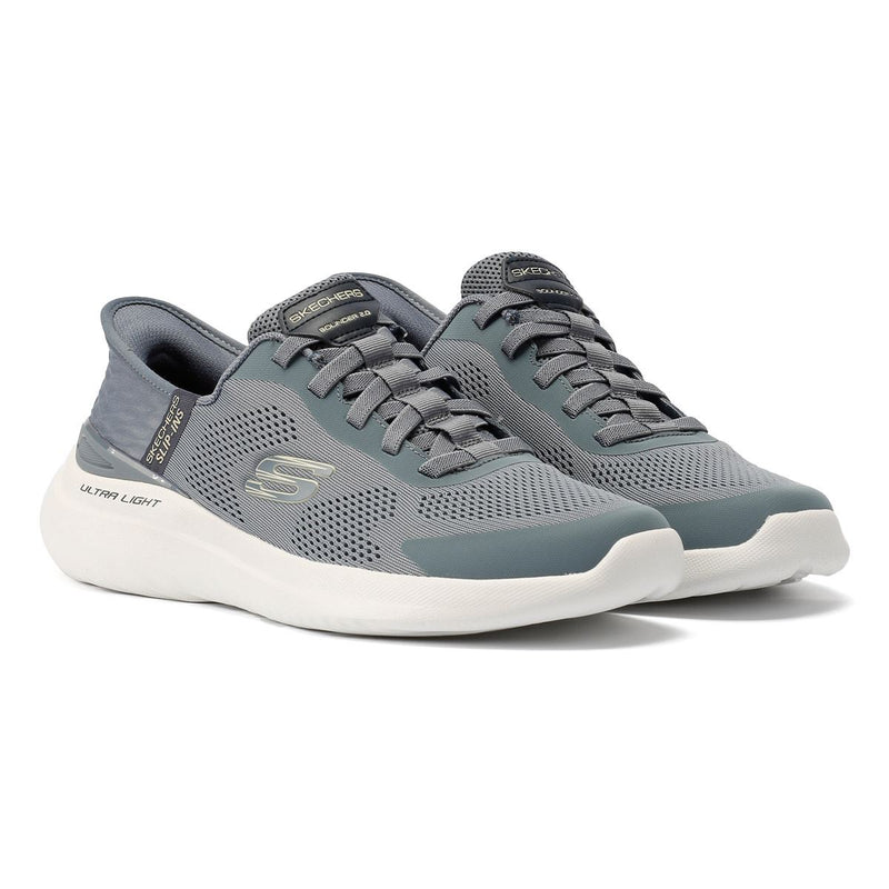 Skechers Bounder 2.0 Emerged Herren Graue Sneakers