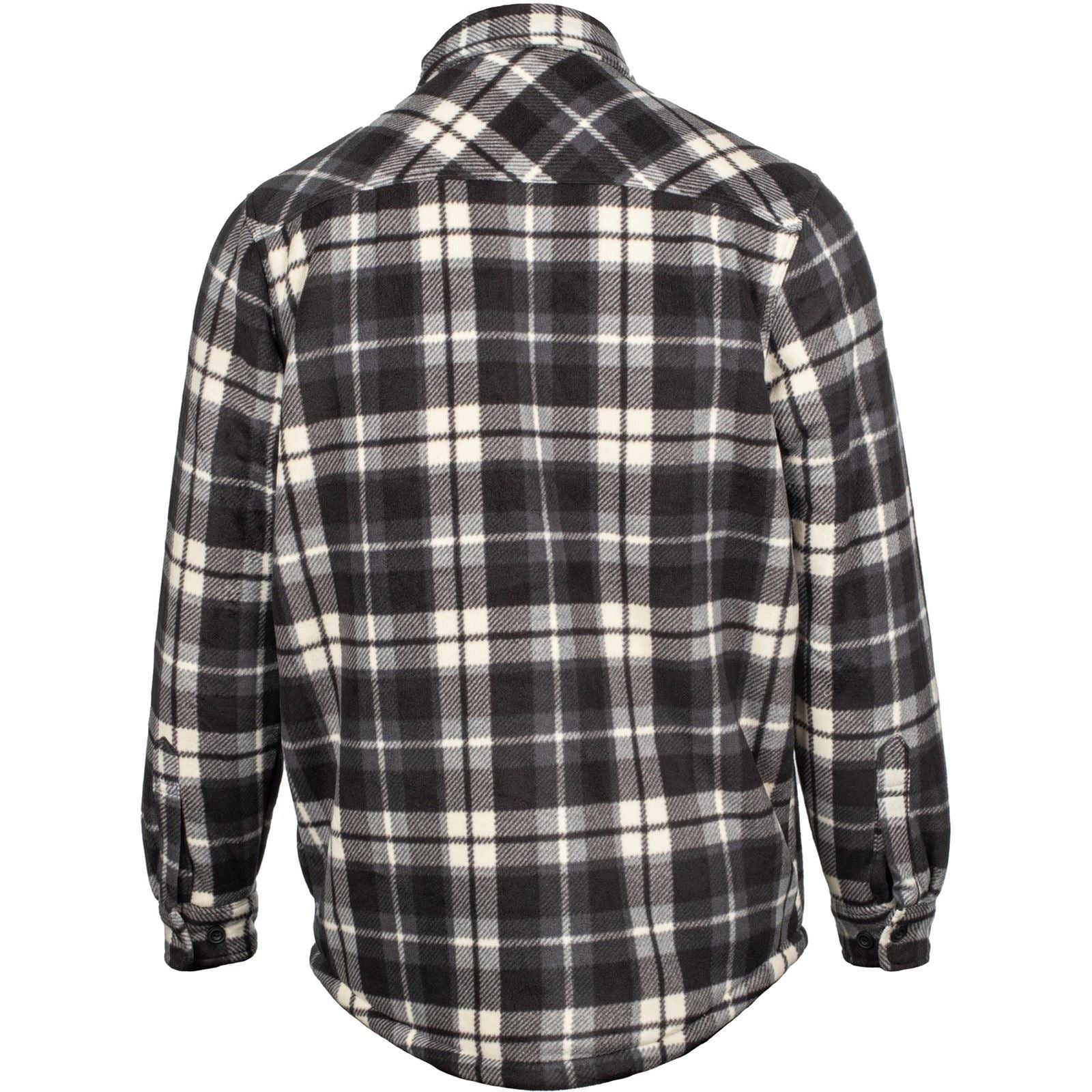Hard Yakka Sherpa Herren Graue Fleecejacke