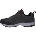 Hi-Tec Auckland Lite Herren Wanderschuhe Aus Leder In Graphitgrau/Dunkelrot