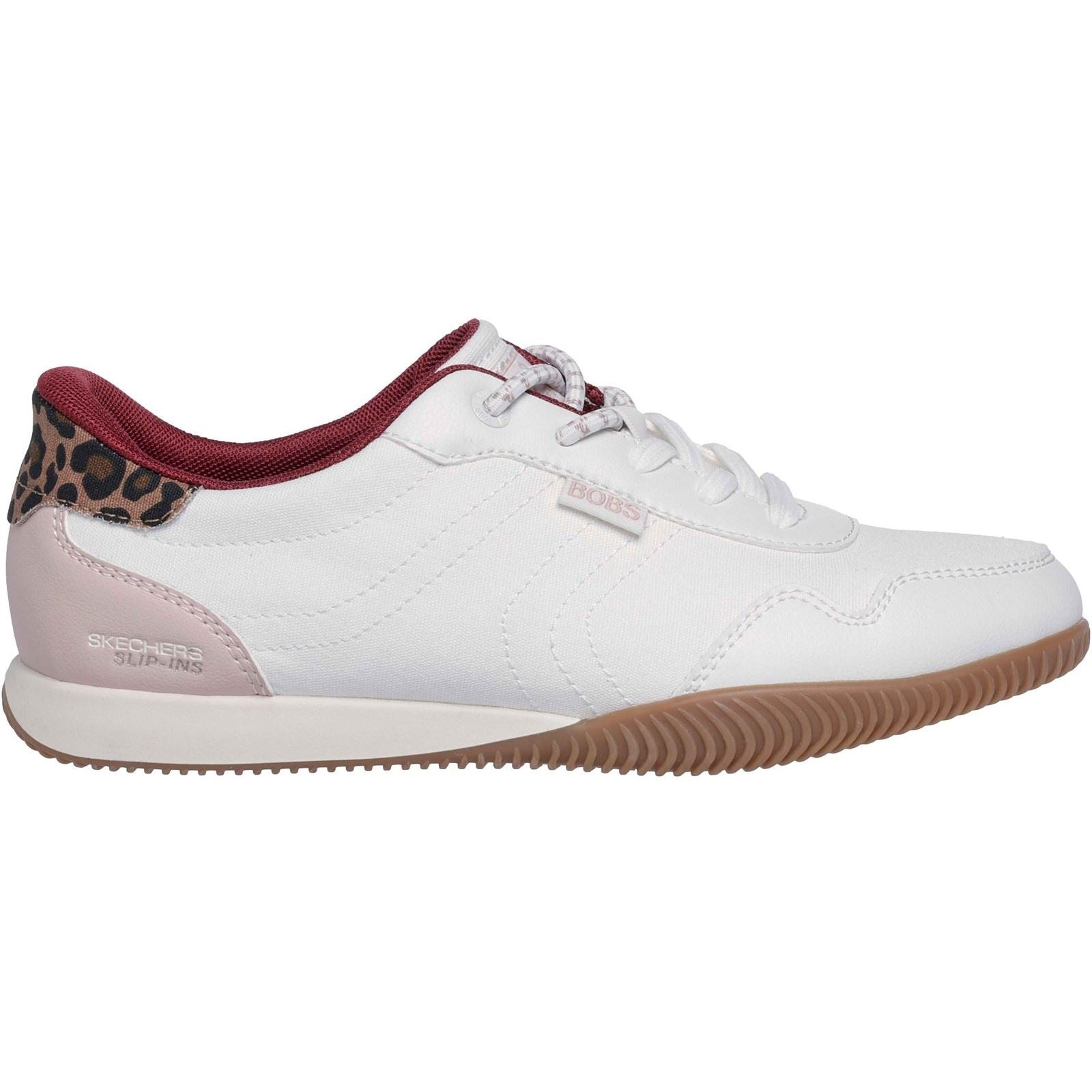 Skechers BOBS Starlight Textile Damen Sneakers In Weiß/Multi