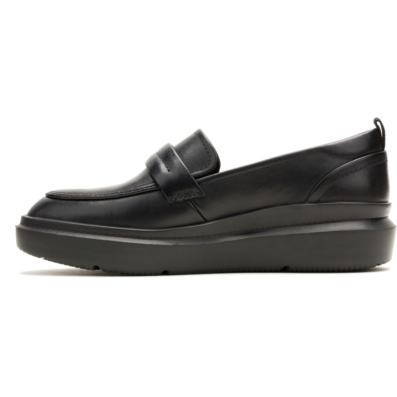 Hush Puppies Joy Penny Damenloafer Aus Schwarzem Leder