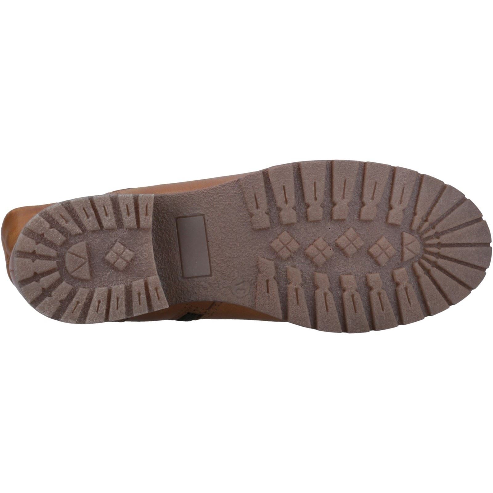 Hush Puppies Piper Leder Damen Tan Stiefel