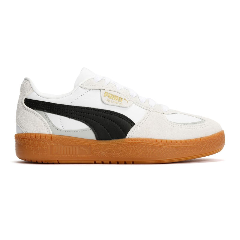Puma Palermo Moda Leder Damen Graue Sneaker