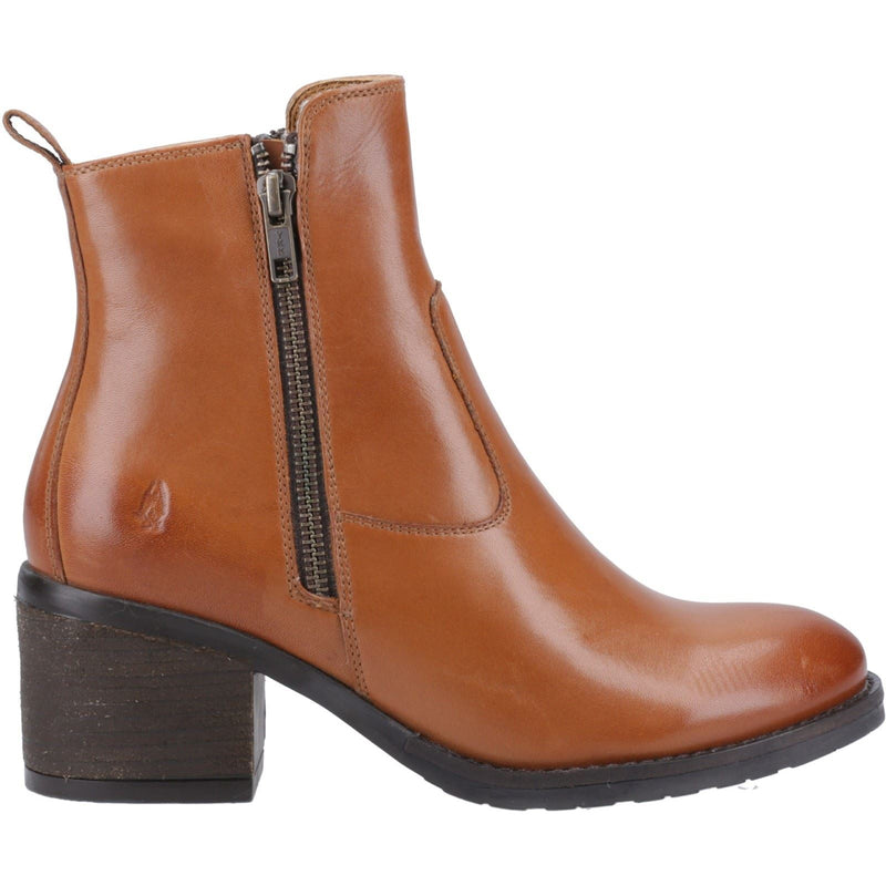 Hush Puppies Helena Leder Damen Stiefeletten In Beige