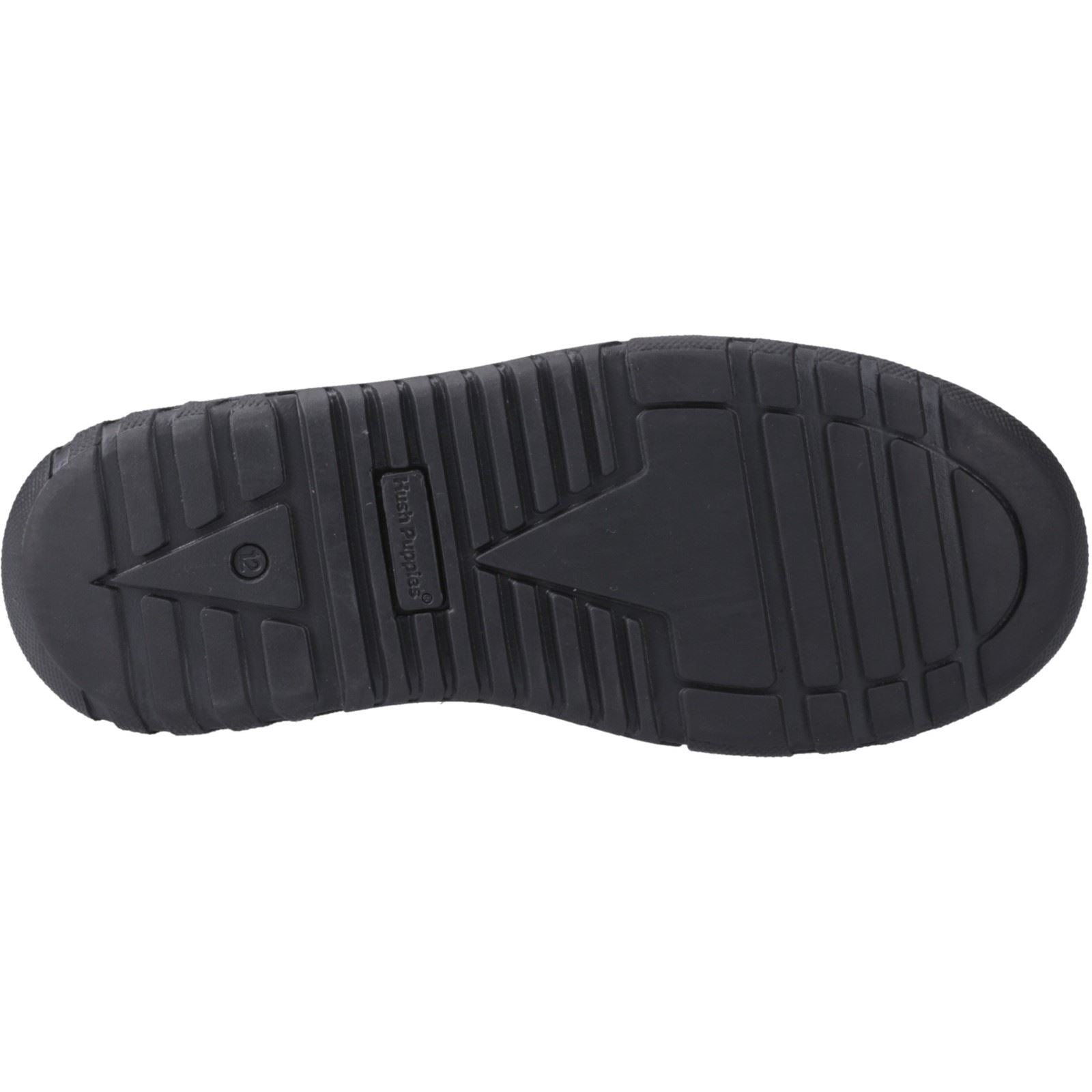Hush Puppies Sergio Lederslipper In Schwarz Für Jungen