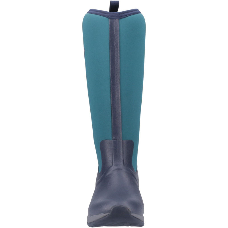 Muck Boots Arctic Adventure Damen Winterschaftstiefel aus Neopren in Marineblau/Tannengrün
