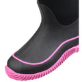 Muck Boots Hale Gummistiefel Schwarz/Rosa