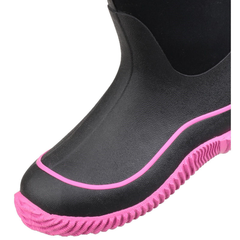 Muck Boots Hale Gummistiefel Schwarz/Rosa