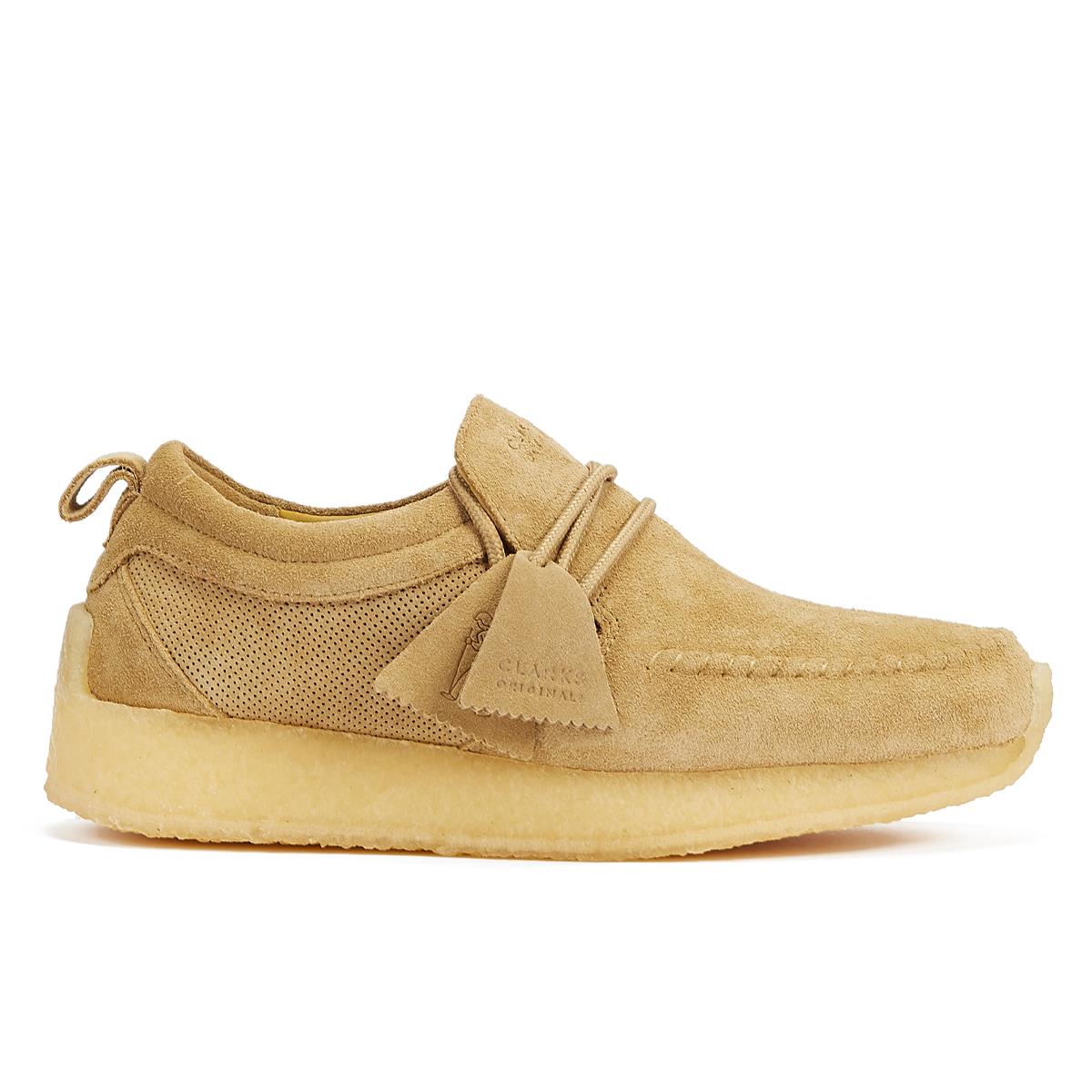 Clarks Originals Maycliffe Wildleder Dunkelsand Herren Schnürschuhe In Braun